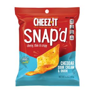 Cheez-It Snap'd Crackers - Cheddar Sour Cream and Onion