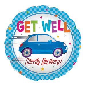 Get Well Speedy Recovery Foil Balloon