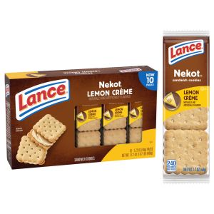 Lance Nekot Sandwich Cookies - Lemon Creme