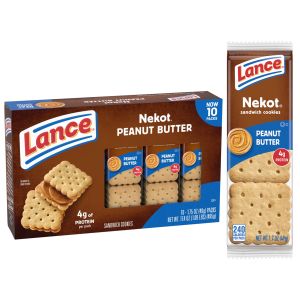 Lance Nekot Sandwich Cookies - Peanut Butter