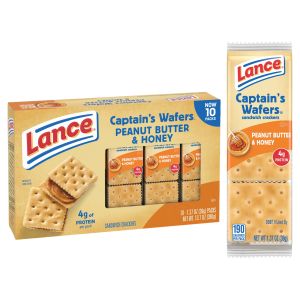 Lance Captain's Wafers Sandwich Crackers - Peanut Butter and Honey