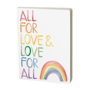 All For Love Unlined Journal