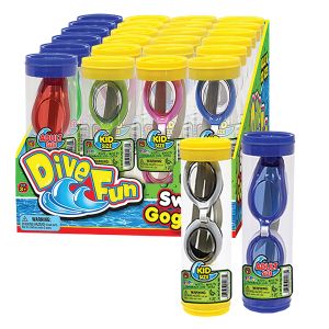 Dive Fun Swim Goggles - Adult and Children Assortment