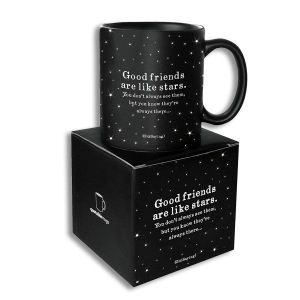 Quotable Mugs - Good Friends Are Like Stars