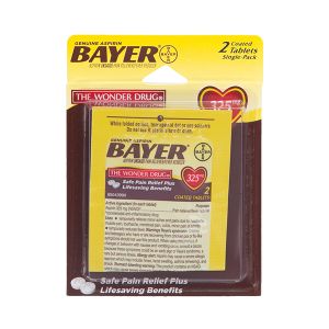 Bayer Aspirin Single Dose Individual Packets