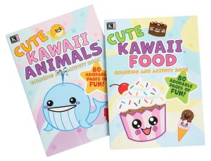Coloring And Activity Books - Cute Kawaii