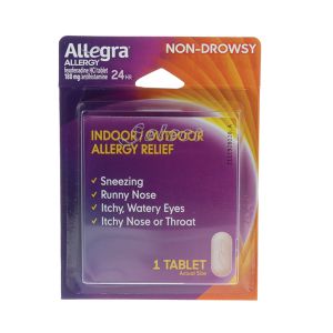 Allegra Allergy Single Dose Individual Packets