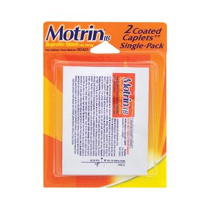Motrin IB Ibuprofen Tablets Single Dose Individual Packets