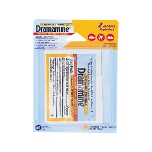 Dramamine Motion Sickness Relief Single Dose Individual Packets