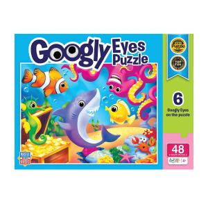 48-Piece Googly Eyes Jigsaw Puzzle - Lil' Shark