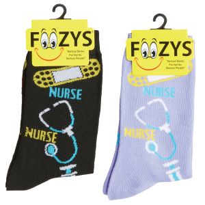 Women's Crew Socks - Nurse Designs