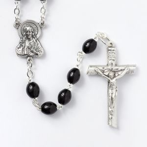 Rosary - Black Wood