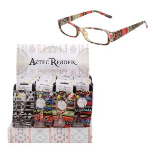 Aztec Pattern Readers with Cases