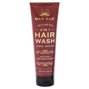 Man Bar 2 in 1 Hair Wash - Exotic Musk & Sandalwood