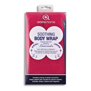 Aroma Home Hot and Cold Therapy Soothing Body Wrap - Fuchsia