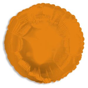 Solid Color Foil Balloon - Orange