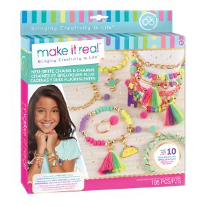 Make it Real Neo-Brite Chains and Charms Kit