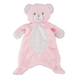 Bear Security Blanket - Pink
