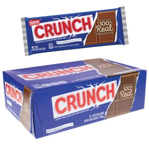 Nestle Crunch Candy Bars - 36ct Display Box
