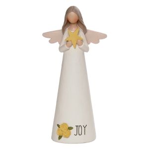 Joy Angel with Yellow Flower