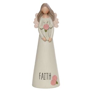 Faith Angel Figure with Cross