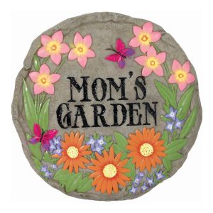 Decorative Stepping Stone - Mom's Garden