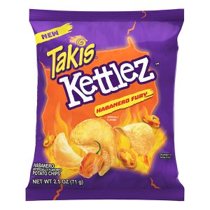 Takis Kettlez Potato Chips - Habanero Fury - Extra Large Value Size