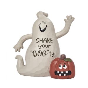 Shake Your Boo-ty Ghost and Pumpkin Figure