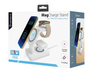 Bluestone 3-in-1 Magnetic Wireless Charge Stand