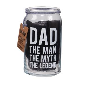 Beer Glass with Sock Set - Dad Legend