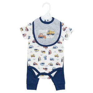 3-Piece Baby Clothing Set - Tough Like Daddy