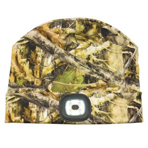 Night Scout Rechargeable LED Beanie - Camo