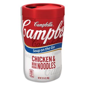 Campbell's Soup On the Go - Chicken and Mini Round Noodles