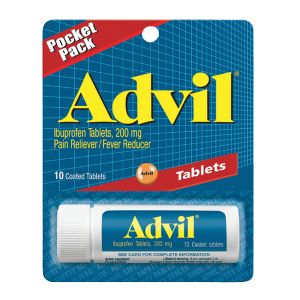Advil Ibuprofen Tablets Pocket Pack