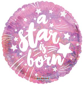 A Star Is Born Foil Balloon - Pink - Bagged