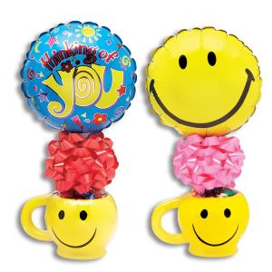 Get Well Smiley Face Mug Kelliloons - Hard Candy