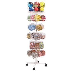 Rotating Floor Display for Changemaker Candy Display Tubs