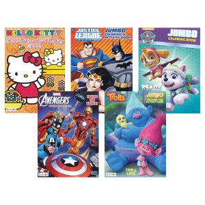 Licensed Giant Coloring Books