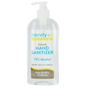 Handy Solutions Instant Hand Sanitizer - 17oz Pump Bottle