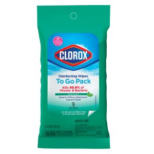 Clorox Fresh Scent Disinfecting Wipes - To Go Pack