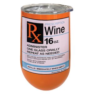 Stainless Steel Wine Tumbler - Prescription-Wine