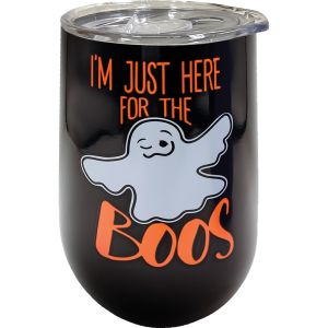 Wine Tumbler - Just Here For The Boos