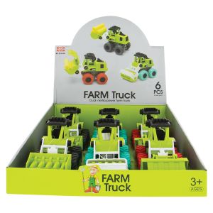 Friction-Powered Toy Farm Truck