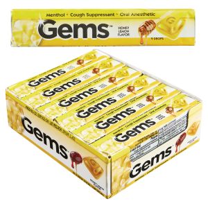 GEMS Cough Drops - Honey Lemon