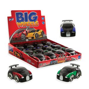 Friction-Powered Race Cars - 12 Count Display