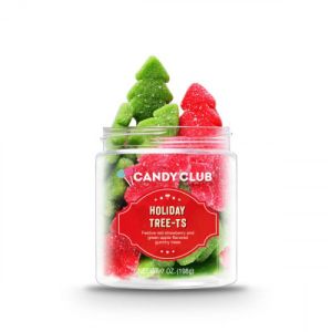 Candy Club Holiday Tree-Ts - 7 Ounce Jar