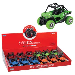 DIE-CAST ATV WITH LIGHT AND SOUND