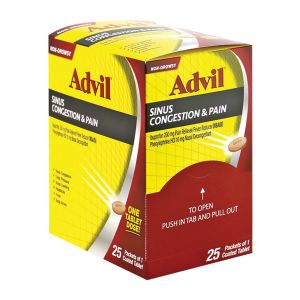 Advil Sinus Congestion and Pain Relief Gravity Fed Display Box