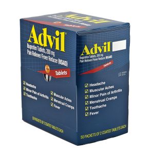 Advil Ibuprofen Tablets Gravity Fed Display Box