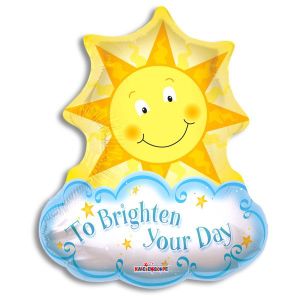 Jumbo Foil Balloon - Sun to Brighten Your Day